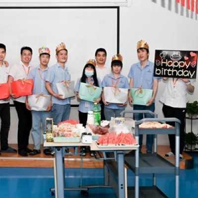 初夏四月-纳宏光电员工生日会温馨落幕